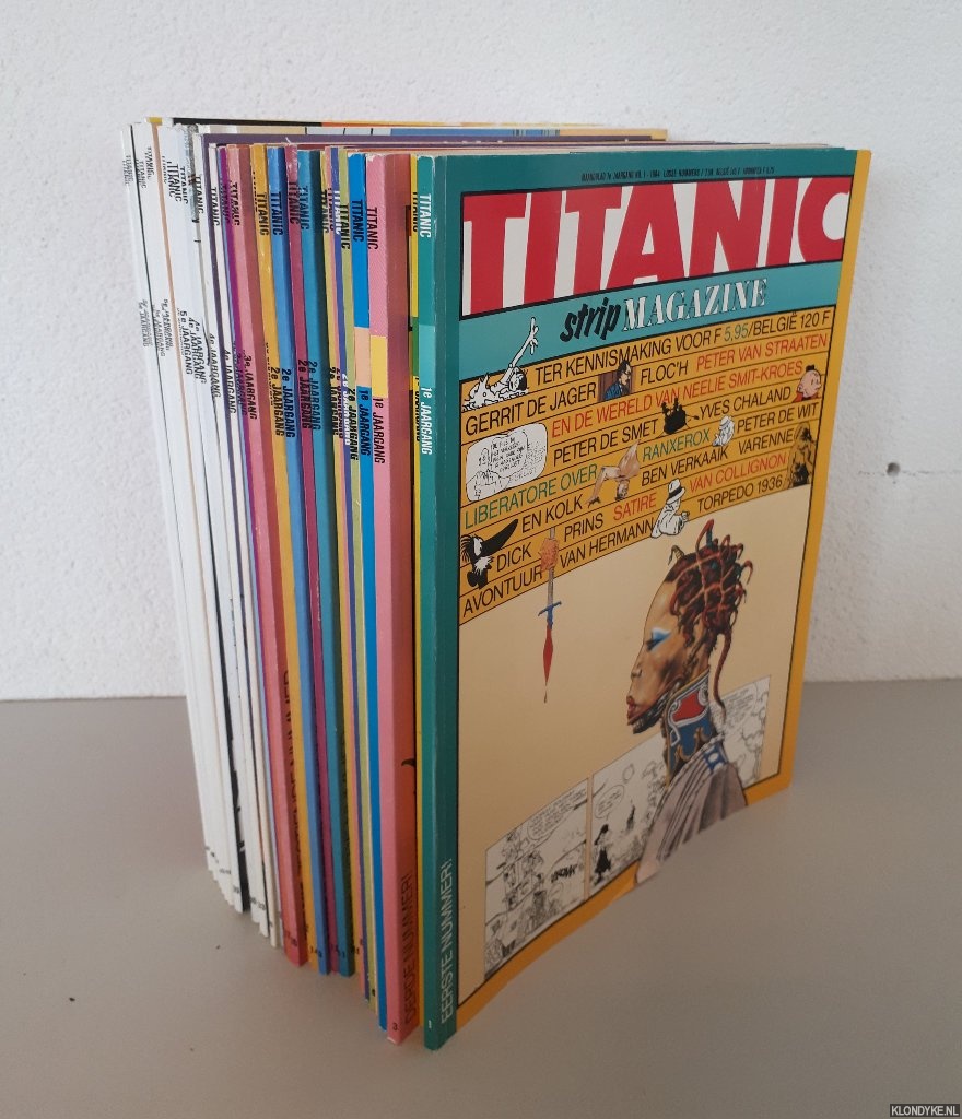 Breukelen, Rene van - e.a. (redactie) - Titanic Strip Magazine (35 afleveringen)