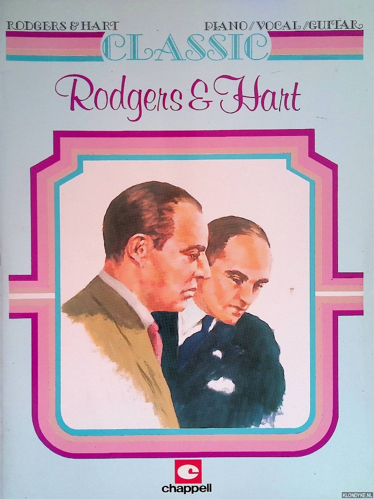 Rodgers & Hart - Classic Rodgers & Hart: piano/vocal/guitar