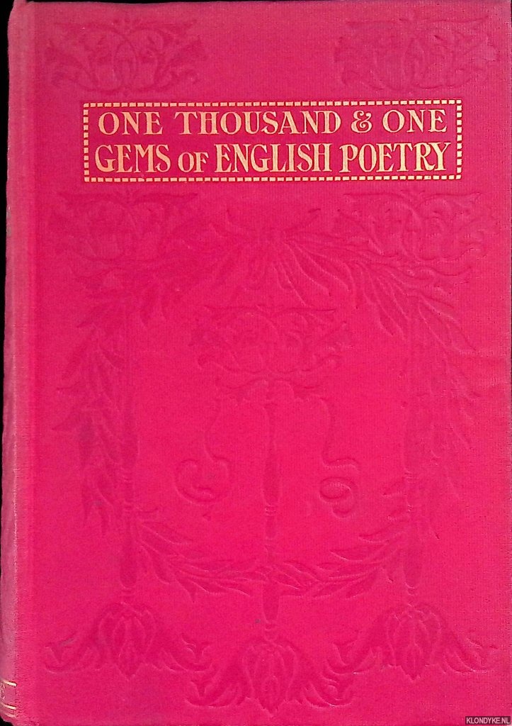 Mackay, Charles (selected and arranged) - One Thousend One Gems of English Poetry