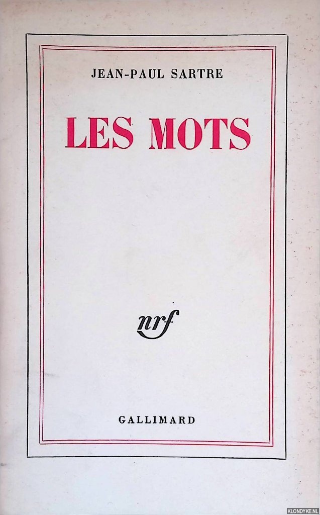 Sartre, Jean-Paul - Les mots