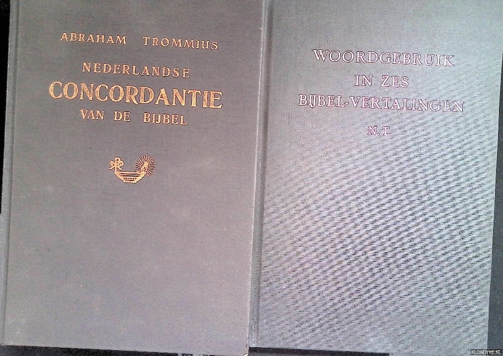 Trommius, Abraham - Nederlandse Concordantie van de Bijbel
