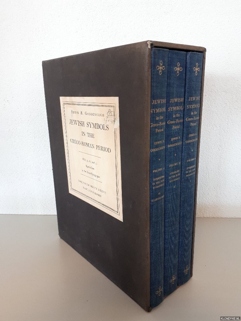 Goodenough, Erwin - Jewish Symbols in the Greco-Roman Period. Volume 9-11: Symbolism in the Dura Synagogue (3 volumes in slipcase)