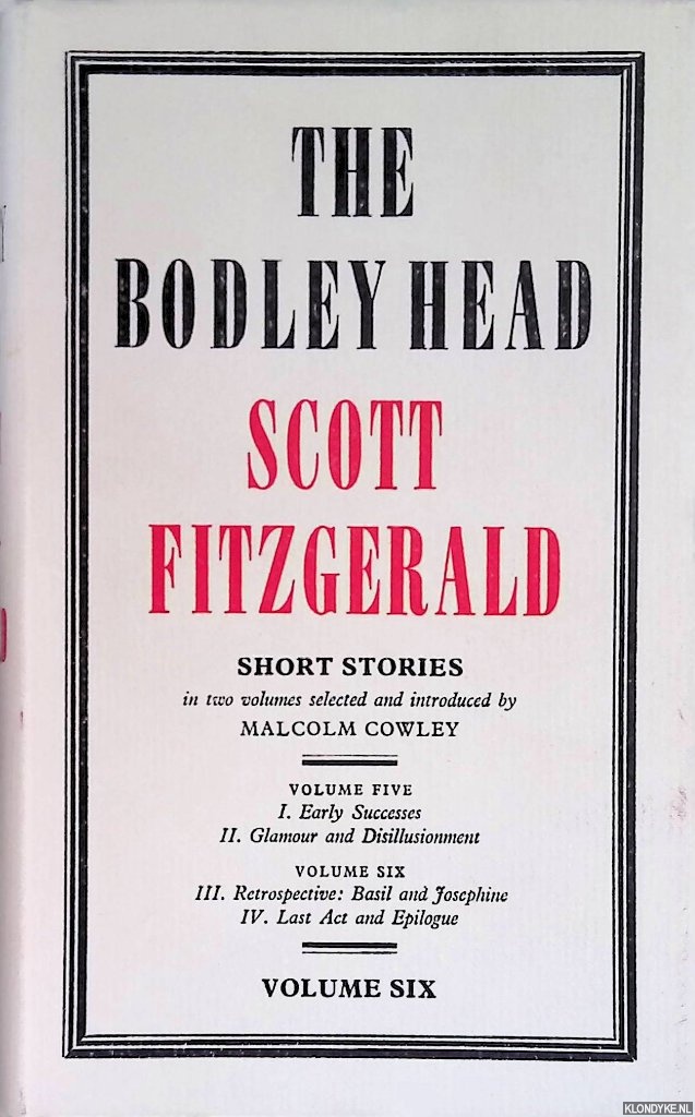 Scott Fitzgerald - Volume Six: Short stories