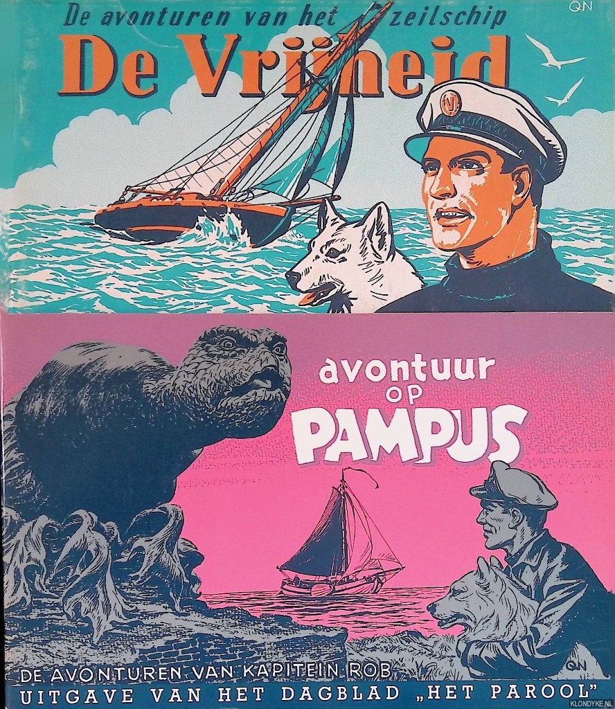 Kuhn, Pieter - Avontuur op Pampus. De avonturen van Kapitein Rob & De avonturen van het zeilschip De Vrijheid (2 delen)