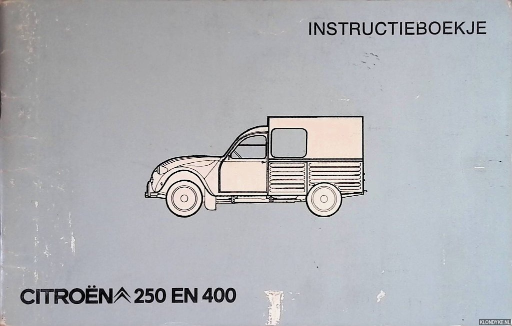 Diverse auteurs - Instructieboekje Citron 250 en 400