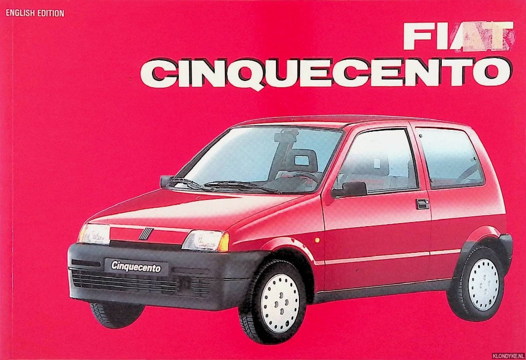 Benzing, Enrico - Fiat Cinquecento - english edition