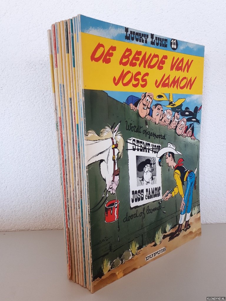 Morris (tekst en tekeningen) - 12x Lucky Luke