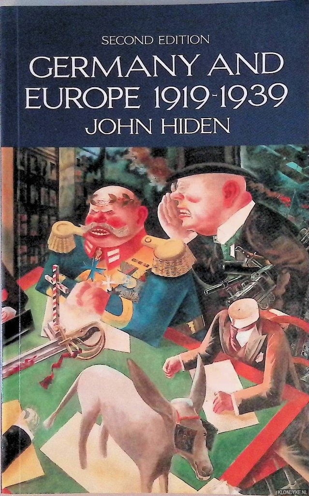 Hiden, John - Germany and Europe, 1919-1939