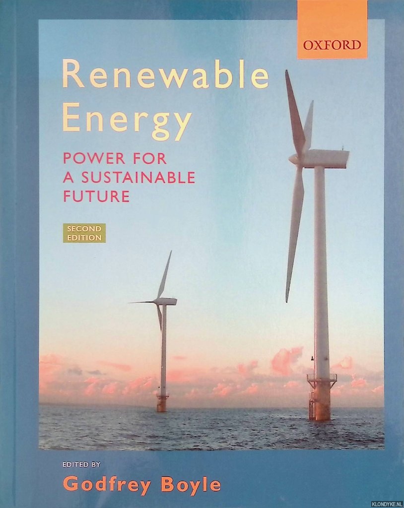 Boyle, Godfrey - Renewable Energy. Power for a sustainable future
