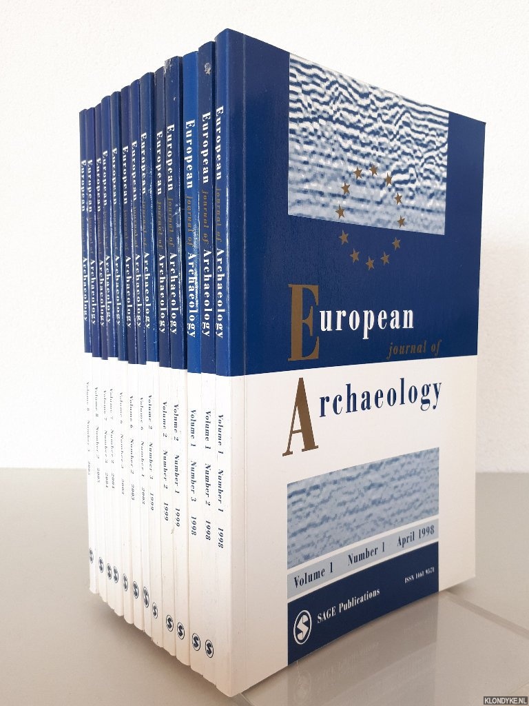 Chapman, John (edited by) - European journal of Archaeology (13 issues)