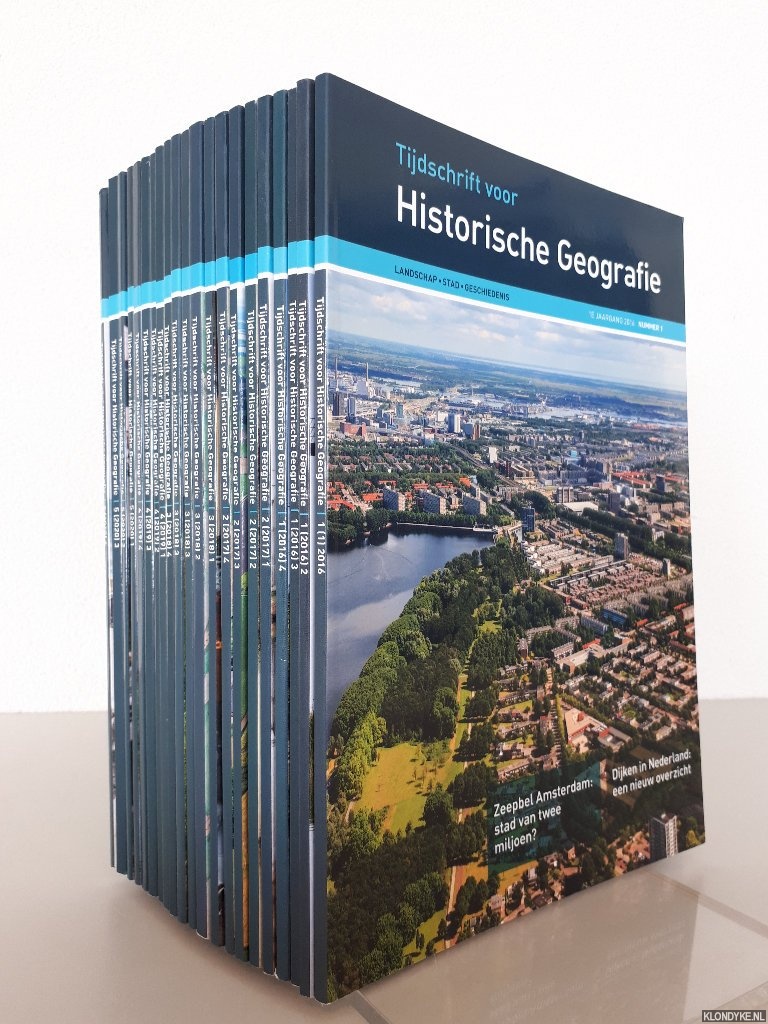 Abrahamse, Jaap Evert - e.a. (redactie) - Tijdschrift voor Historische Geografie: landschap, stad, geschiedenis (jaargang 1-5)