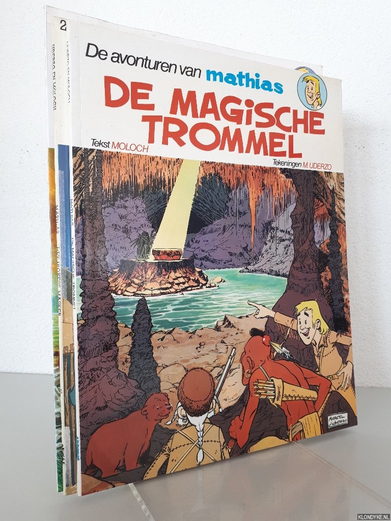 Moloch & Marcel Uderzo - De avonturen van Matthias: 1) De magische trommel; Het irokese masker; 3) De goden van het meer