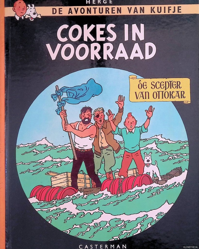 Herg - Draaiboek Kuifje: 1) Cokes in voorraad; 2) De scepter van Ottokar