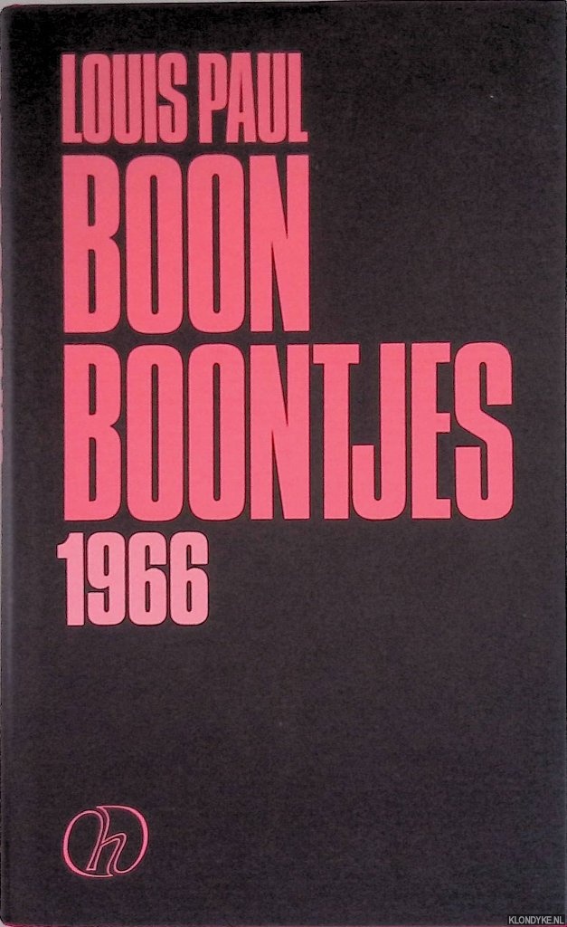 Boon, Louis Paul - Boontjes 1966