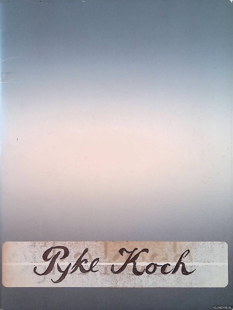 Blotkamp, Carel & Wim Crouwel & Jos van der Zwaal - Stedelijk Museum Amsterdam: Pyke Koch