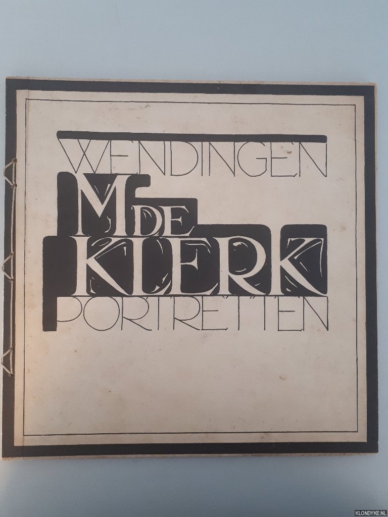 Roland Holst, R.N. - Wendingen nummer 7 serie 6 (1924): Portretten door Architect M. de Klerk (HARDCOVER)