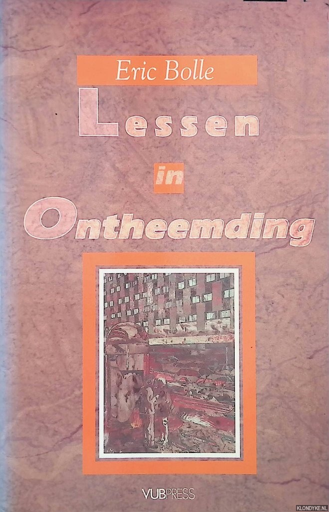 Bolle, Eric - Lessen in ontheemding