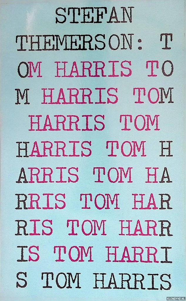 Themerson, Stefan - Tom Harris