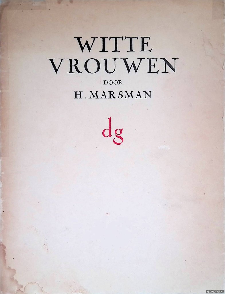 Marsman, H. - Witte vrouwen