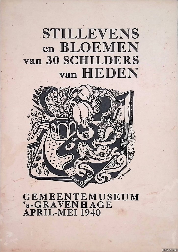 Gelder, H.E. van - Stillevens en bloemen van dertig schilders van heden