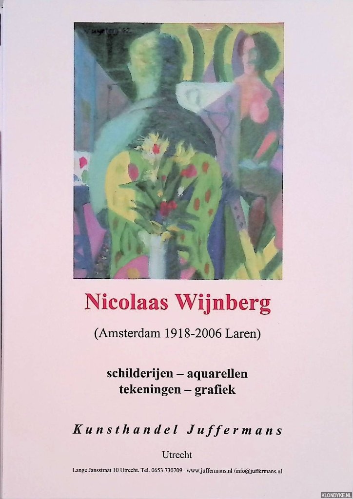 Juffermans, Jan - e.a. - 4 kleine publicaties over Nicolaas Wijnberg