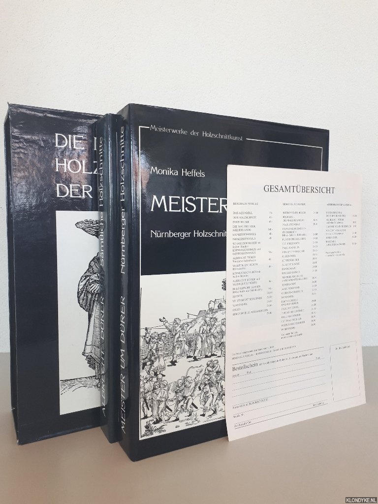 Heffels, Monika & Albrecht Drer - Smtliche Holzschnitte & Meister um Drer. Nrnberger Holzschnitte aus der Zeit um 1500-1540 (2 volumes in box)