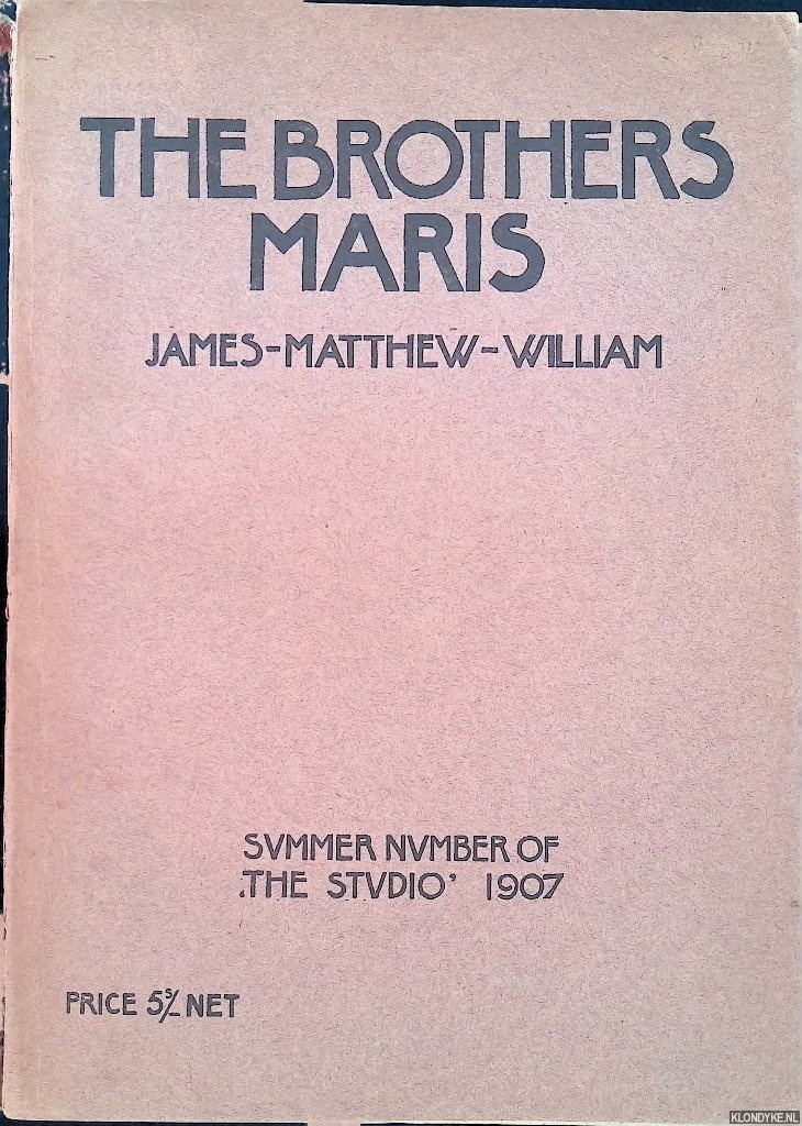 Holme, Charles & David Croal Thomson - The brothers Maris: James - Matthew - William