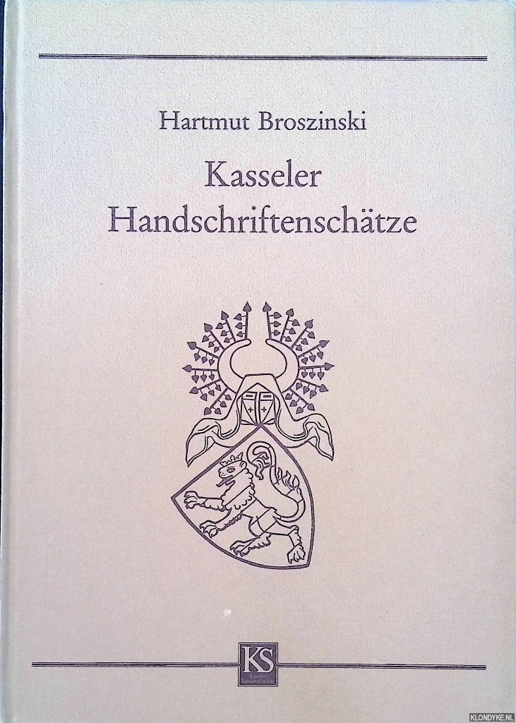 Broszinski, Hartmut - Kasseler Handschriftenschtze