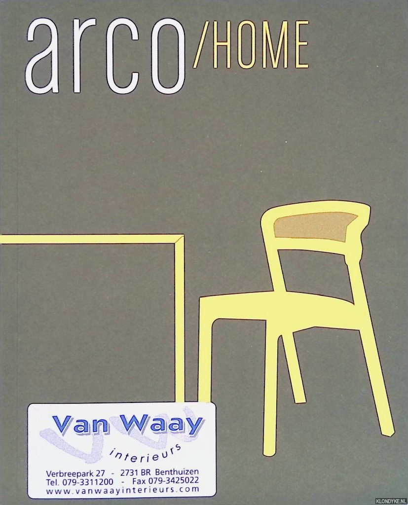 Pantze, Patrick & Lucas Hardonk (photography) - Arco / Home