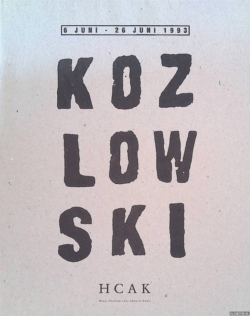 Peters, Philip - Jaroslaw Koslowski: Personal Files