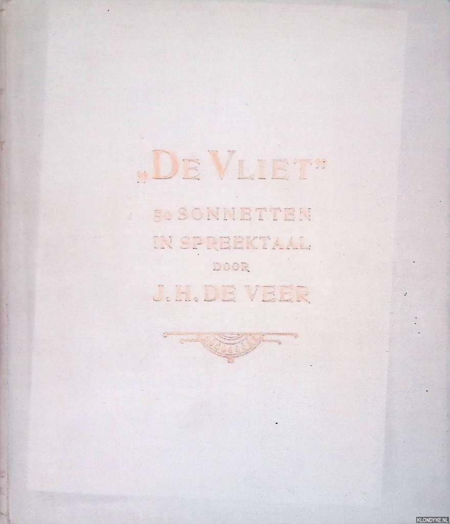 Veer, J.H. de - 