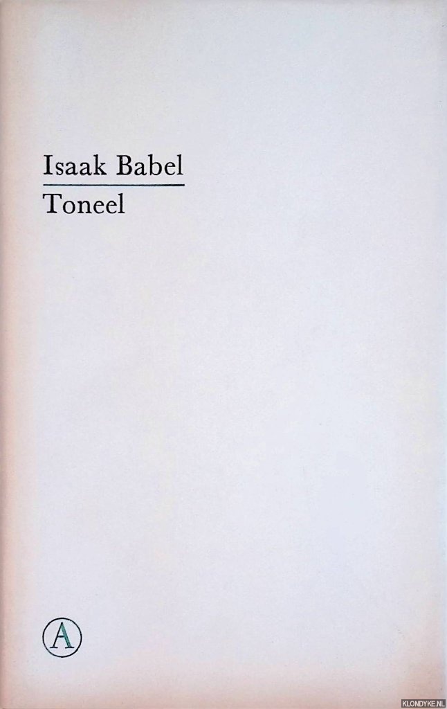 Babel, Isaak - Toneel