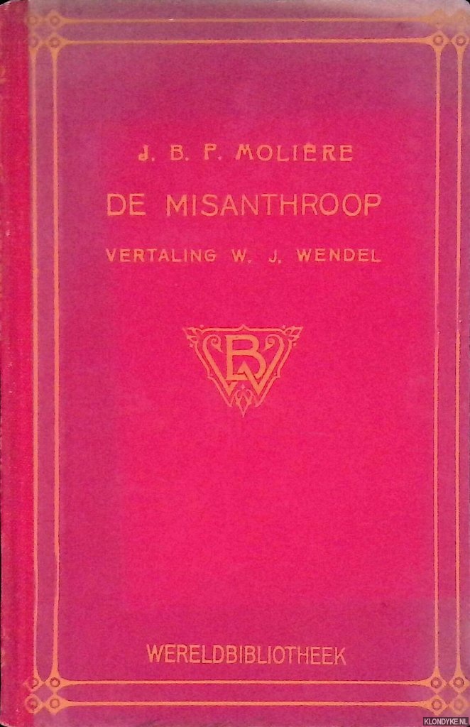 Molire, J.B.P. - De misanthroop