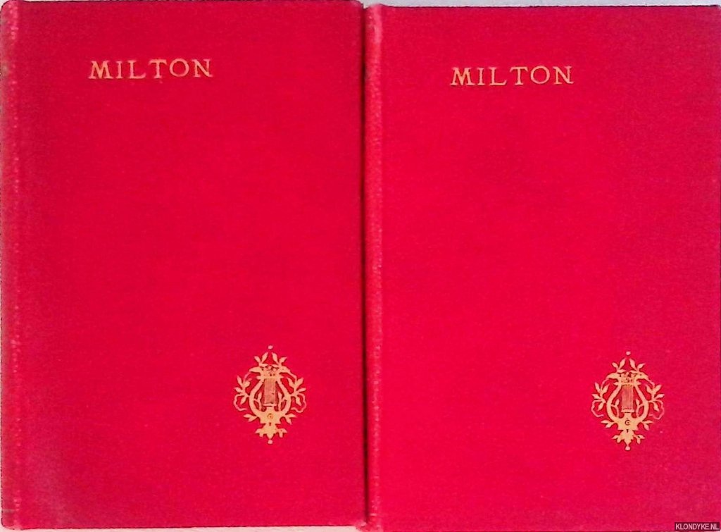 Milton, John - The Poetical Works of John Milton (2 volumes)