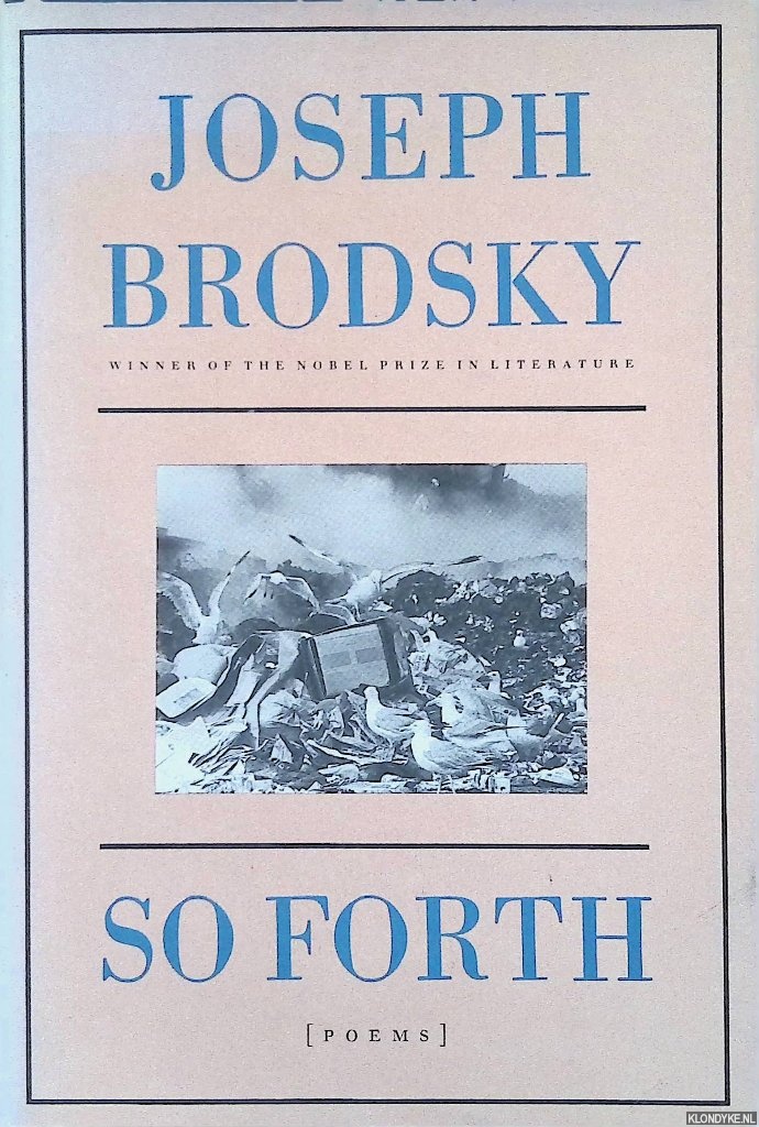 Brodsky, Joseph - So forth. Poems