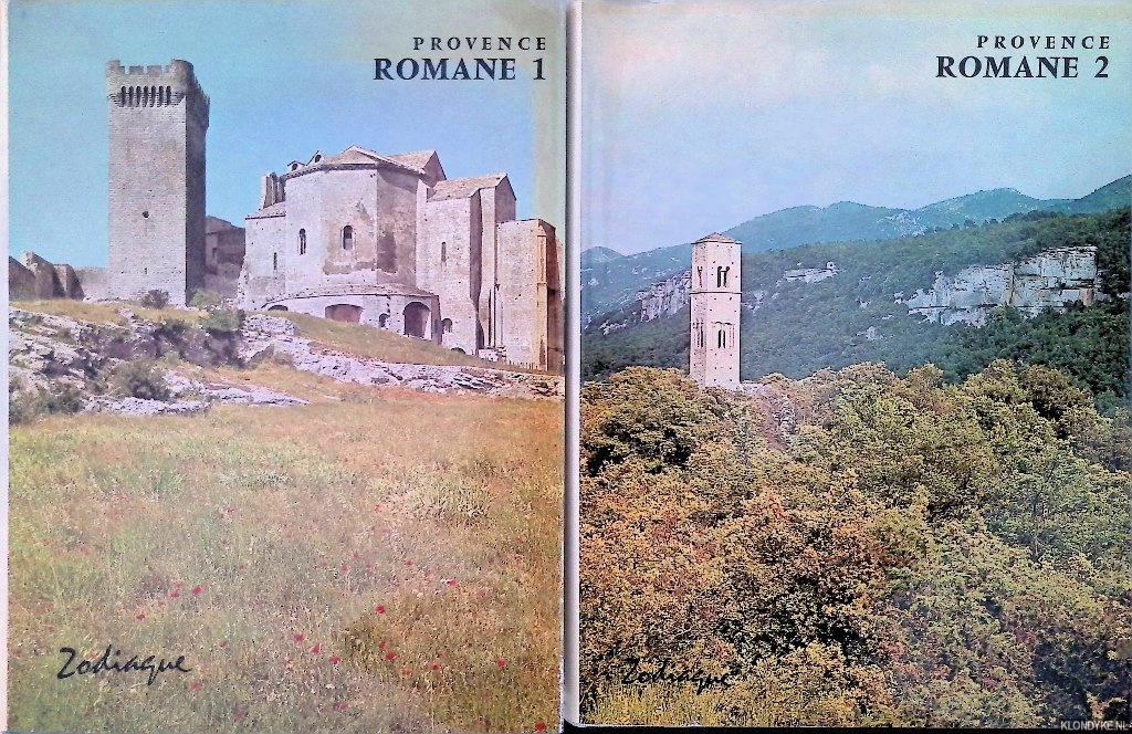 Rougnette, Jean-Maurice - Provence Romane: La Provence Rhodanienne & La Haute-Provence (2 volumes)