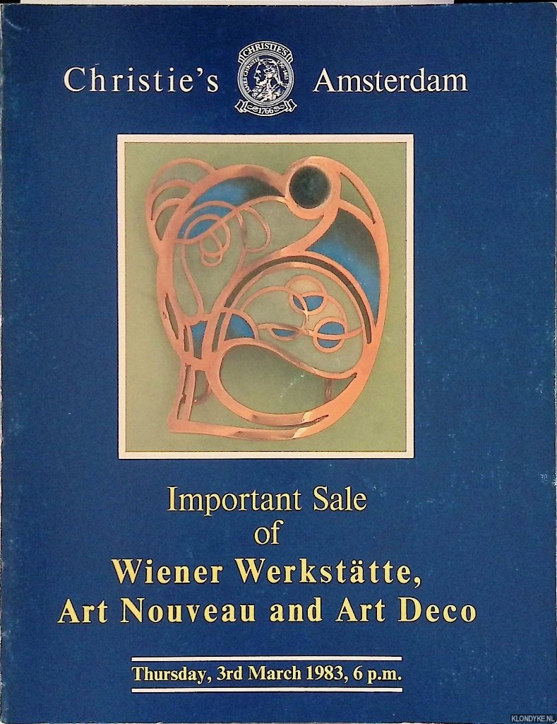 Various - Christie's Amsterdam: Important sale of Wiener Werksttte, Art Nouveau and Art Deco