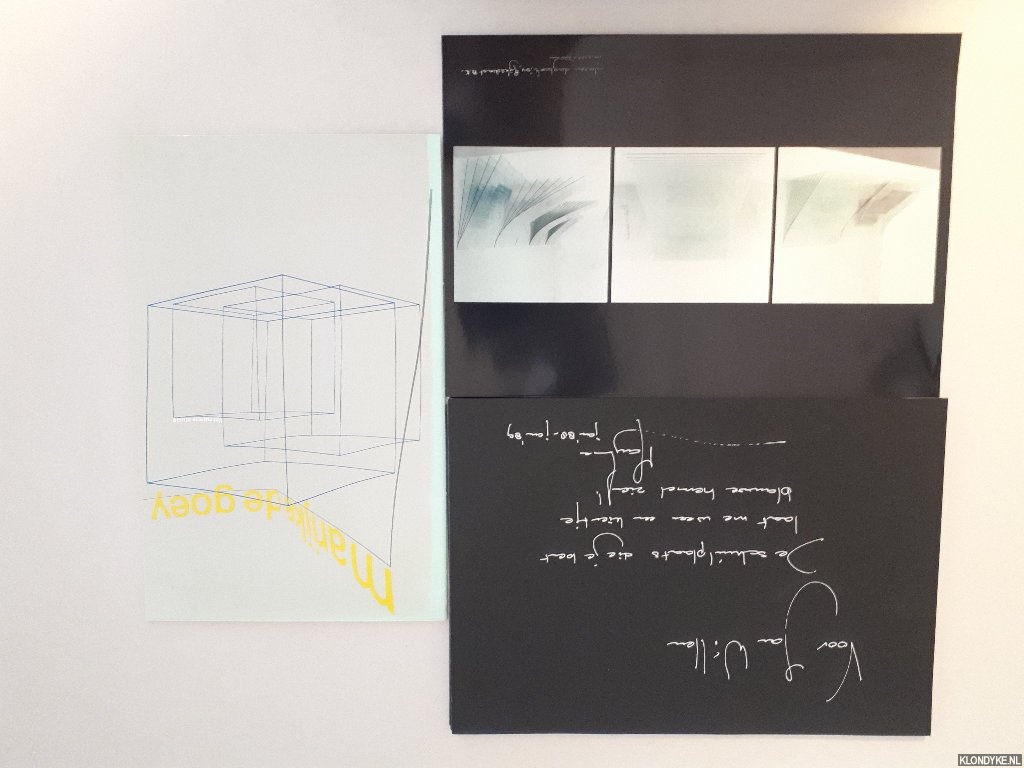 Cahen, Judith - Marijke de Goey: lijn, ruimte, illusie *Met GESIGNEERDE kaart*