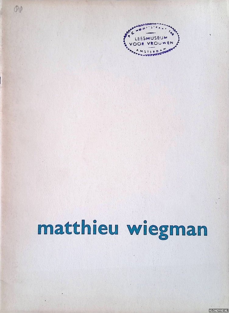 Vroon, N.R.A. - Matthieu Wiegman