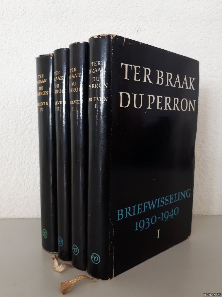 Braak, Menno ter & E. du Perron - Briefwisseling 1930-1940 (4 delen)