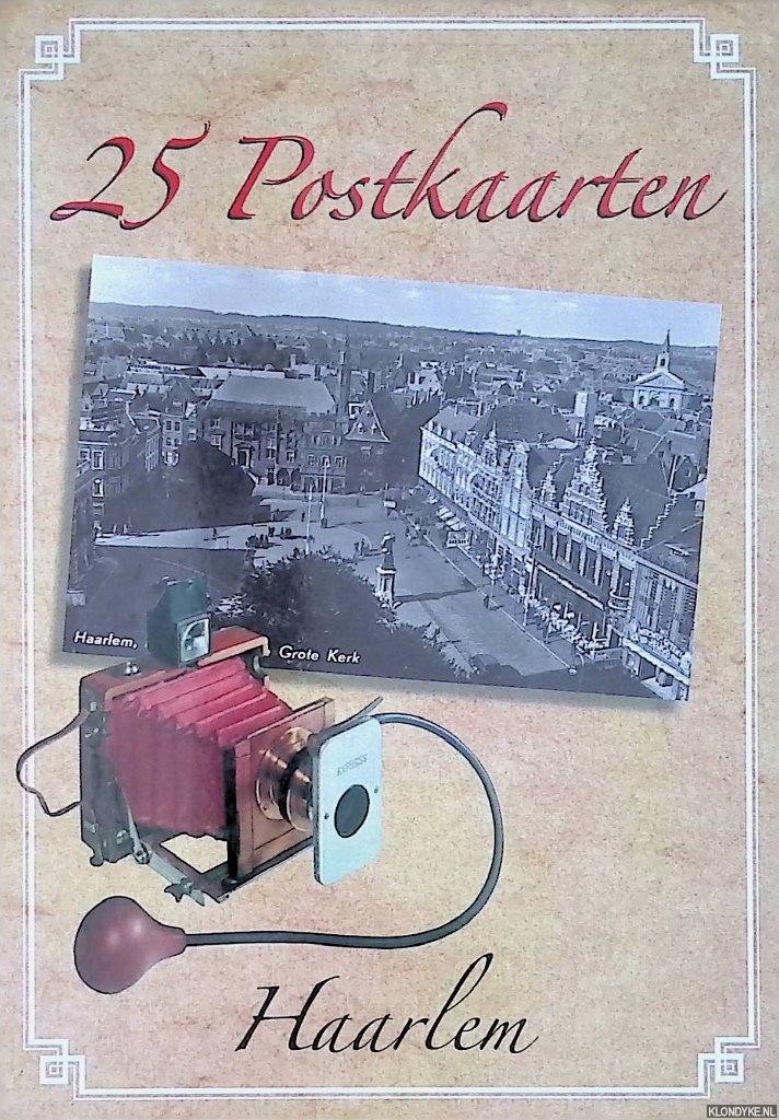 Diverse auteurs - 25 postkaarten: Haarlem