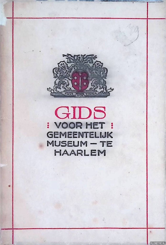 Kronig, J.O. - Gids voor het gemeentelijk museum Haarlem