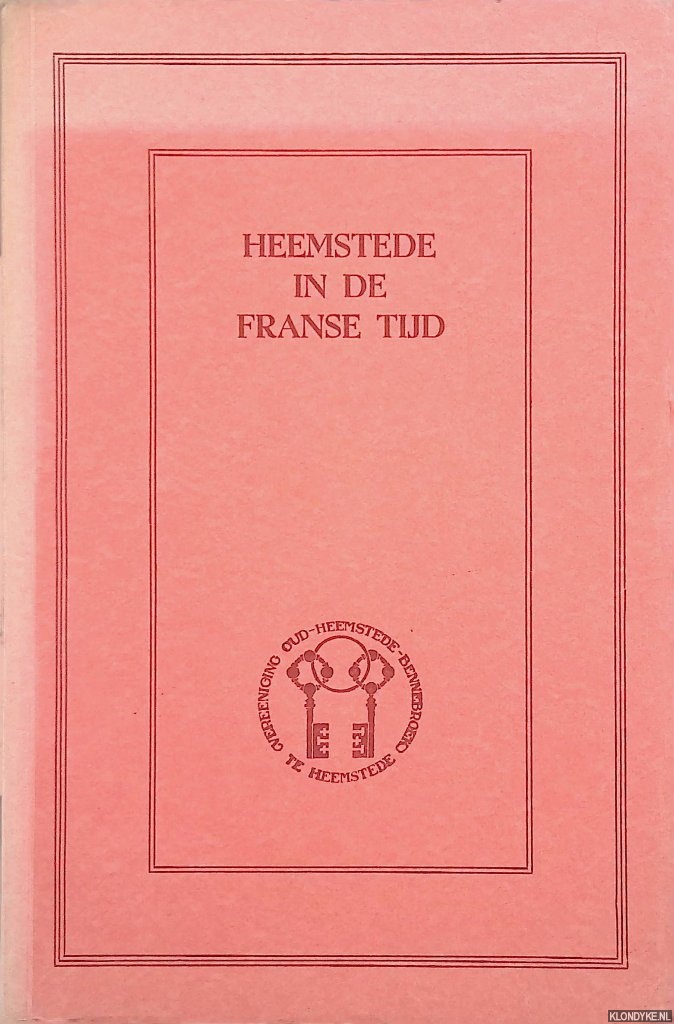 Duinen , G. van - Heemstede in de Franse Tijd