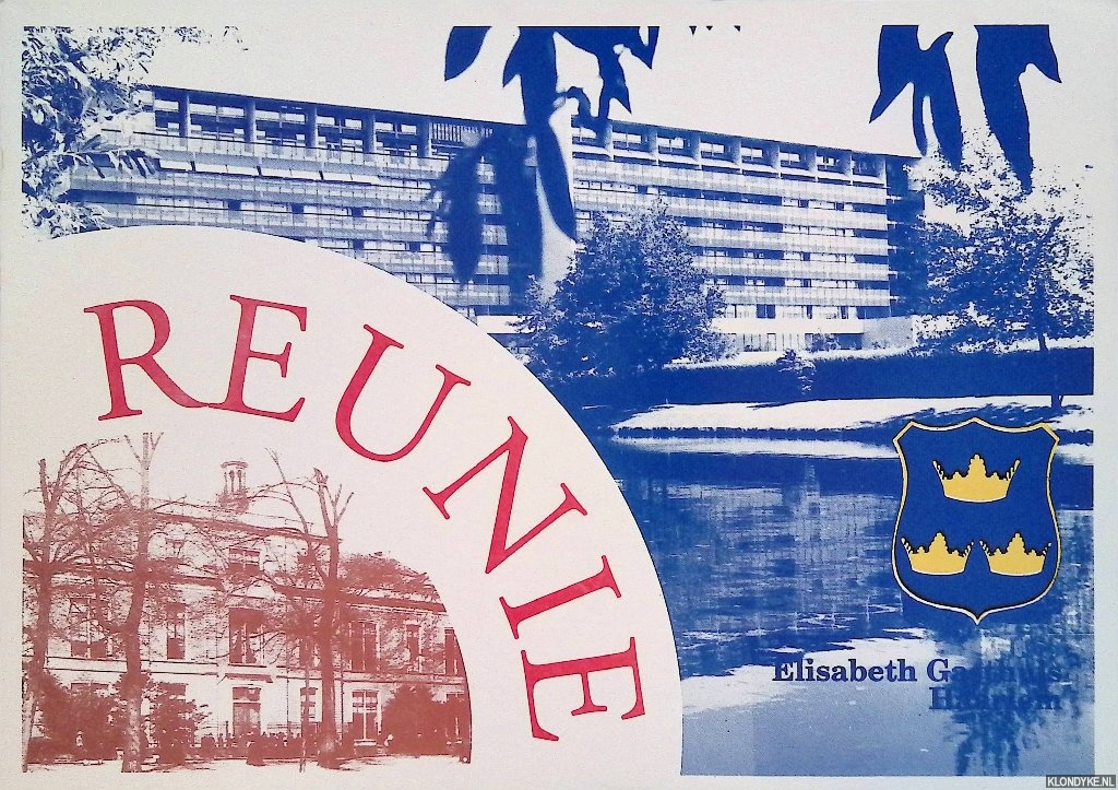 Sniedt, Eric - Renie Elisabeth Gasthuis Haarlem. Uitgegeven bij de renie t.g.v. 20 jaar EG in Schalkwijk, 5 oktober 1991