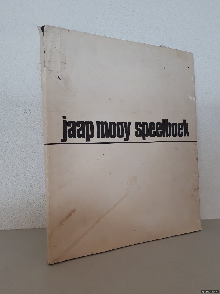Mooy, Jaap & Paul Brand & Wim Crouwel & Hein van Haaren - Jaap Mooy: Speelboek
