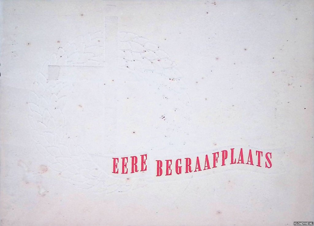 Maasdijk, Elisabeth van - Eerebegraafplaats ter herdenking van de gevallenen van het binnenlands verzet die rusten op de eerebegraafplaats te Bloemendaal 1940-1945