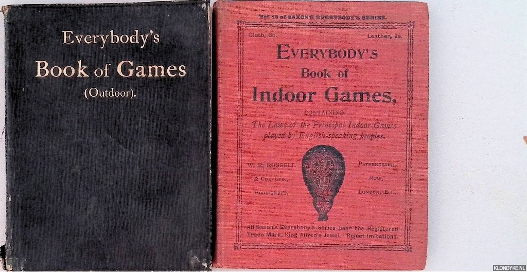 Russell, W.R. - Everybody's book of Games (Outdoor) & Everybody's book of Indoor Games