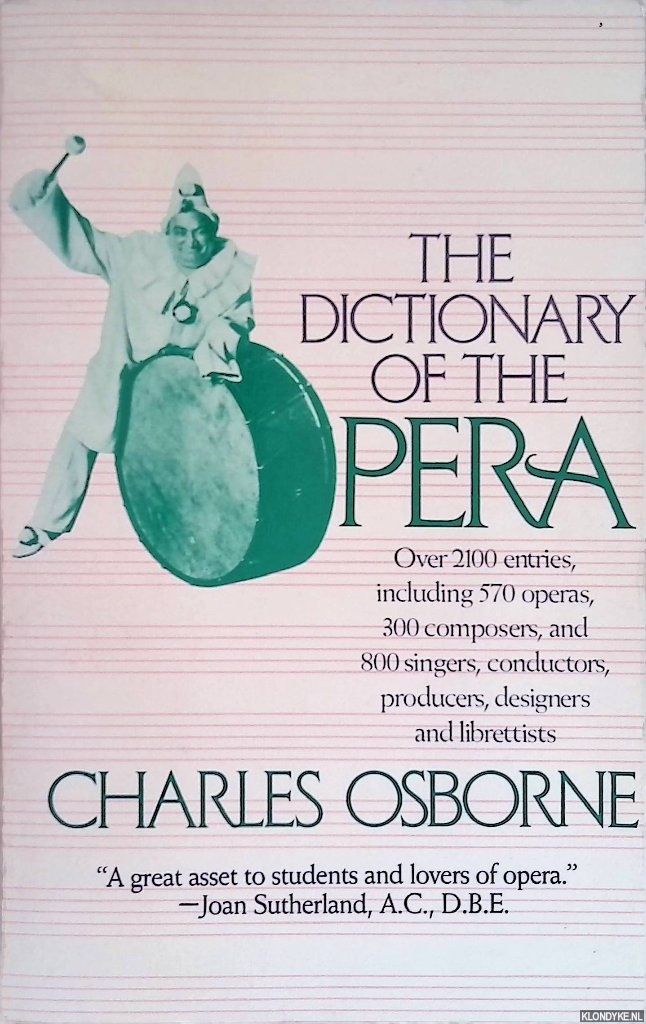 Osborne, Charles - The Dictionary of the Opera
