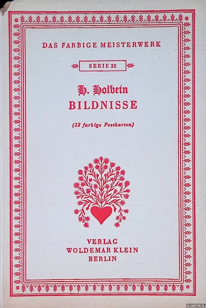 Holbein, H. - H. Holbein: Bildnisse (12 farbige Postkarten)