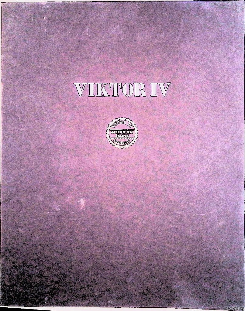 Munck, Ina - Viktor IV: American Ikons Amsterdam
